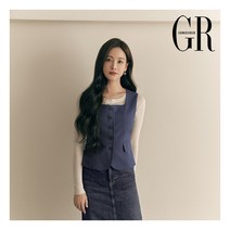 [조르쥬 레쉬] (런칭가 69 900원) 울 블렌디드 스퀘어넥 베스트