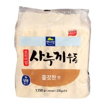 면사랑 사누끼냉동면(쫄깃한맛)230gx5, 사누끼냉동면(쫄깃한맛)230gx5/면사랑, 없음