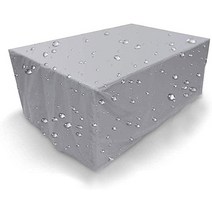 크기 방수 야외 오 정원 가구 커버 비 눈 의자 커버 소파 테이블 의자 방진 커버, 은, 80x80x80cm