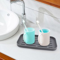 실리콘 트레이 식기건조대, 그레이