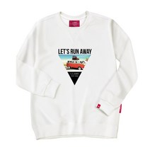 엘라모 3M 런 맨투맨 남녀공용 S~4XL 빅사이즈