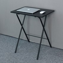1인용 접이식 컴퓨터 테이블, 블랙