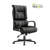 에프앤디 CR 뉴체 덮방 (블랙B) 사무용의자 중역의자, 블랙