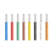 0.2~12mm 철사 반생이 와이어 스텐철사 내열 케이블 배선 소프트 pvc 12awg 14awg 16awg 18awg 20awg 22awg 24awg 26awg 28awg, 초록, 22 awgx1meter
