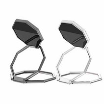 대한일상생활 간편한 핸드폰 거치대 2p, 블랙+실버