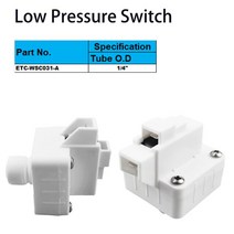 1Pcs 일반적으로 폐쇄 형 로우/고압 스위치 RO 순수 물 기계 용 1/4 인치 제어 밸브, 01 low pressure switch
