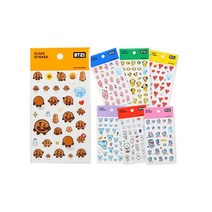 라인프렌즈 LINEFRIENDS BT21 클리어 스티커 STICKER, RJ