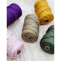 6.5mm 40yard 530g 무광 굵은 폴리에스터 우동끈 로프 우동실, No.23