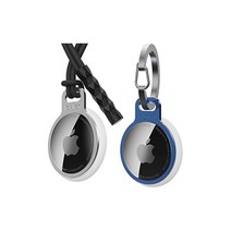 Laylion airtag 안전 홀더 링 2개 팩 알루미늄 보이지 않는다 슬림 박형 키첸 미니멀리스트 케이스 AirTag 2021 파인더 아이템 iPhone 12 13 개 고양이, 상세페이지 참조, 상세페이지 참조