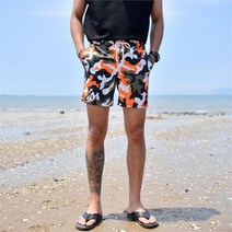 게리오 쿨링 밀리터리 형광네온 반바지