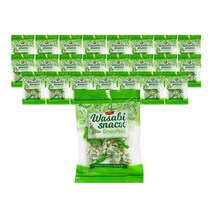 [시선] 와사비스낵 그린피스54g x 24봉(1박스)