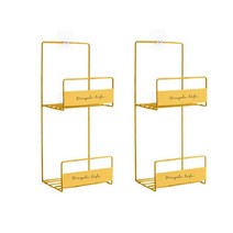 벽걸이형 가방걸이 핸드백거치대 2개 스티커2개 증정, 옐로우2P+추가증정, 1개