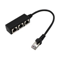 1To3 LAN Port1 인터넷 이더넷 케이블 스플리터 어댑터 커넥터 익스텐더, NO1