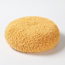화이트 베레모 여 추동모자 뽀글이 빈티지 무스탕 베레모 겨울 일본화가 뽀글이 모자