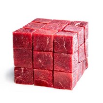 헬스꼬기 지방제한 소고기 우둔살, 30개, 200g, 큐브