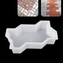 모형 거푸집 금형틀 틀 정원 콘크리트 주택 시멘트 금형 DIY 경로 메이커 포장 도로 벽돌