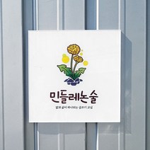 [209팩토리]미술학원간판 Size25x25cm 미니간판 아크릴도어사인 배면인쇄 자석문패 031, 01.25cm x 25cm, 01.카카오톡