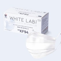화이트랩 국내생산 KF94 마스크 황사방역 50매1box, 50매입, 1box, 화이트