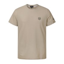 [정품] 파리게이츠 (최초가118 000원)[23 SUMMER] 베이지 남성 라이트 반팔 티셔츠 512C2TS904, 4(95)