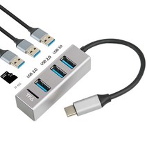 DFMEI Typec Hub One 드래그 3 TF 카드 리더 알루미늄 알루미늄 USB 3.1 Hubcardreder 카드 리더, Type-C 인터페이스
