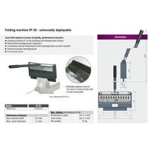 아크릴벤딩머신 절곡기 FP30 수동 강판 벤딩 머신 BateRpak 강철/아연 도금/알루미늄/시트 (독일 수출) 클, 한개옵션0