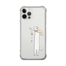 세븐에잇스 우리집 고양이 투명 방탄 젤리 휴대폰 케이스