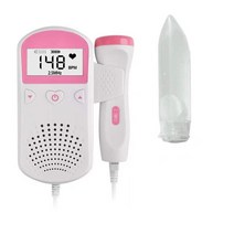 심박수 심장박동휴대용 태아 심박수 모니터 초음파 아기 심장 및 임신 지능형 도플러, 03 U3 30ml transparent