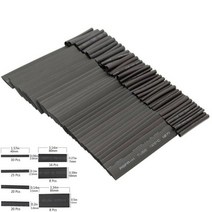 전선 슬리브 와이어 하네스 케이블 보호 100pcs 열 수축 튜브 키트 절연 슬리빙 폴리올레핀 수축 모듬 열 수축 튜브, 127개 유형 2