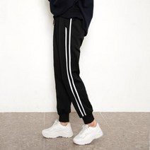 코디제이 여자트레이닝바지 W더블조거팬츠 남녀공용 운동복 츄리닝 조거