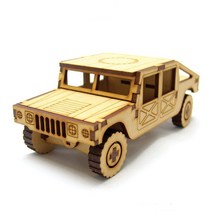 DIY미니어처 험비 시니어 미니어처만들기 장난감 인테리어 소품 고밀도MDF, 미니어처 험비 SENIOR VE-17