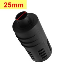 보일러배관 보일러 호스 배관 자재 덕트 공기 디젤 주차 히터 흡입 필터 노즐 소음기 Webasto Eberspacher 블랙 파이프 튜브 25mm 295246, 1