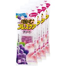 일본 입냄새제거 캔디 고바야시 브레스케어 포도 복숭아향 25정 4세트, 단일 상품개