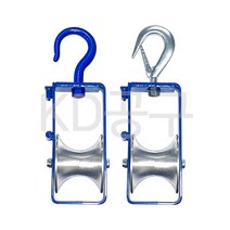 KD 전선로라 90mm 알루미늄 후크형 케이디공구 KD09, 1개