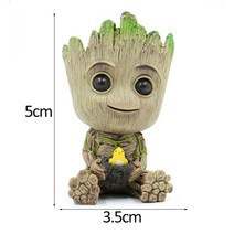 작은 소소한 상추 대파 방울토마토 미니 화분 flowerpot cute model, 19