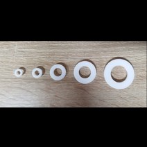 국내직접제작 테프론 플라스틱 와셔 (M10~M16) - 100ea