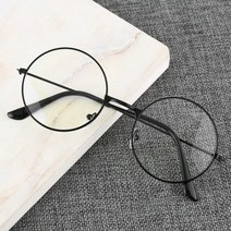 전자파차단 레트로 라운드 프레임 안티 블루 방사선 안경 Ultralight 남자 여자 푸른 빛 차단 컴퓨터 고글