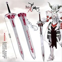 은장도 전통 장식 공예 외국인선물 편지칼 선물 소품 운명 밤 세이버 소드 인 스톤 서약 승 검 주위에 검, 22cm 모드레드 에페