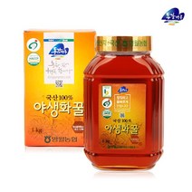 [영월농협] 야생화 벌꿀 1kg/유리병, 1개, 1kg