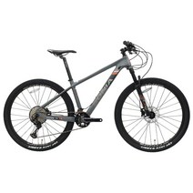 소니아 라피드89 2022 시마노XT 카본MTB 자전거 27.5인치 조립별도, 그레이오렌지/완조립, 17.5