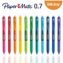 페이퍼메이트 잉크조이 젤펜 0.7mm, Slate Blue