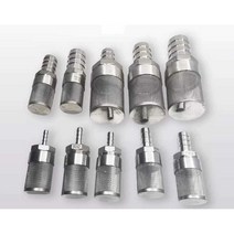 스트레이너 필터 급수관 배관용품 스텐 하단 암 필터, 20mm-24mm