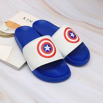 디즈니 캡틴 아메리카 라인 슬리퍼