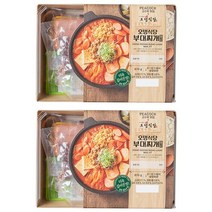 peacock 오뎅식당 부대찌개 870g x 2개 밀키트 냉장 의정부 부대찌개 원조 식당 맛 그대로, 1740g