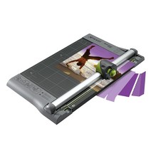 스마트컷 직선 곡선 점선 접지 REXCEL 문서재단기 1회10매 300mm, A4, SmartcutA425