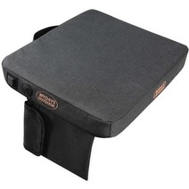 사무실 전기방석 차랑용 전기장판 야외 온수 좌석 쿠션 usb 충전 천 캠핑 매트 미끄럼 방지 온수 매트 낚시 난방 좌석 쿠션, 검은색