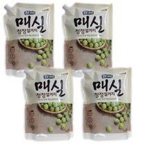 참그린 매실 청정 설거지 세제 리필 1kgx 4개