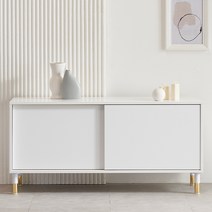 리코 슬라이드 거실장1200 화이트