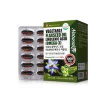 네추럴라이즈 식물성 플랙시드오일 리놀렌산 1000mg x60캡슐건강기능식품 건기식 건강식품 영양제 감마리놀렌산, 본상품