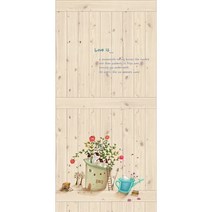 Bj그림벽지 정품/ 손 쉬운 현관문 리폼/ 보테니컬 스타일/ 22종모음/ 현관문 꾸미기/ 현관문 시트지/ Bj Mural Wall Paper/ DIY, 선택8.PP81-324
