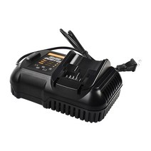 독일고출력전기톱 Dewalt DCB200 용 교체 배터리 20V DCB101 DCB115 도구 듀얼 충전기 3500MAH, 5.Single charger, 5.Single charger